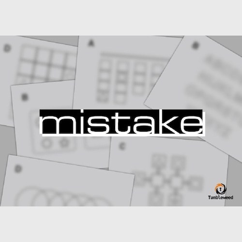mistake