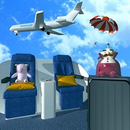 脱出ゲーム- 飛行機から脱出