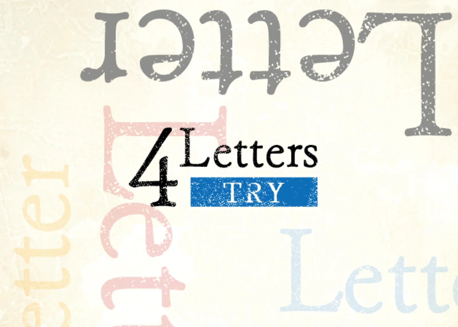 【Mystery for You 2023年3月号】花の謎『4Letters TRY』