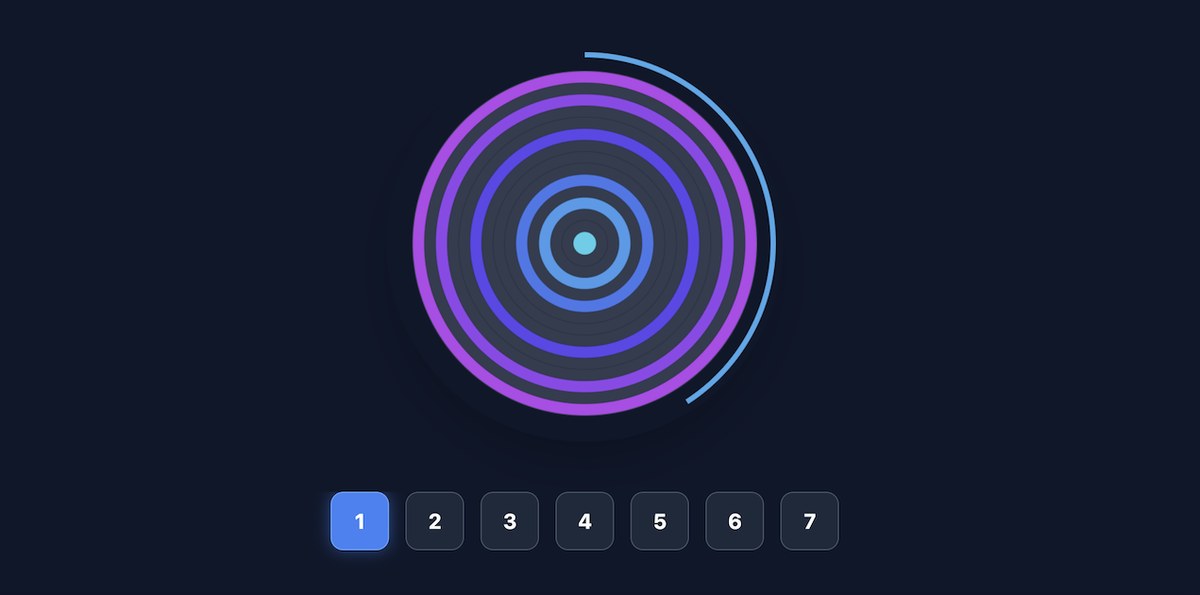 宇宙謎【Radial Lamp Puzzle】