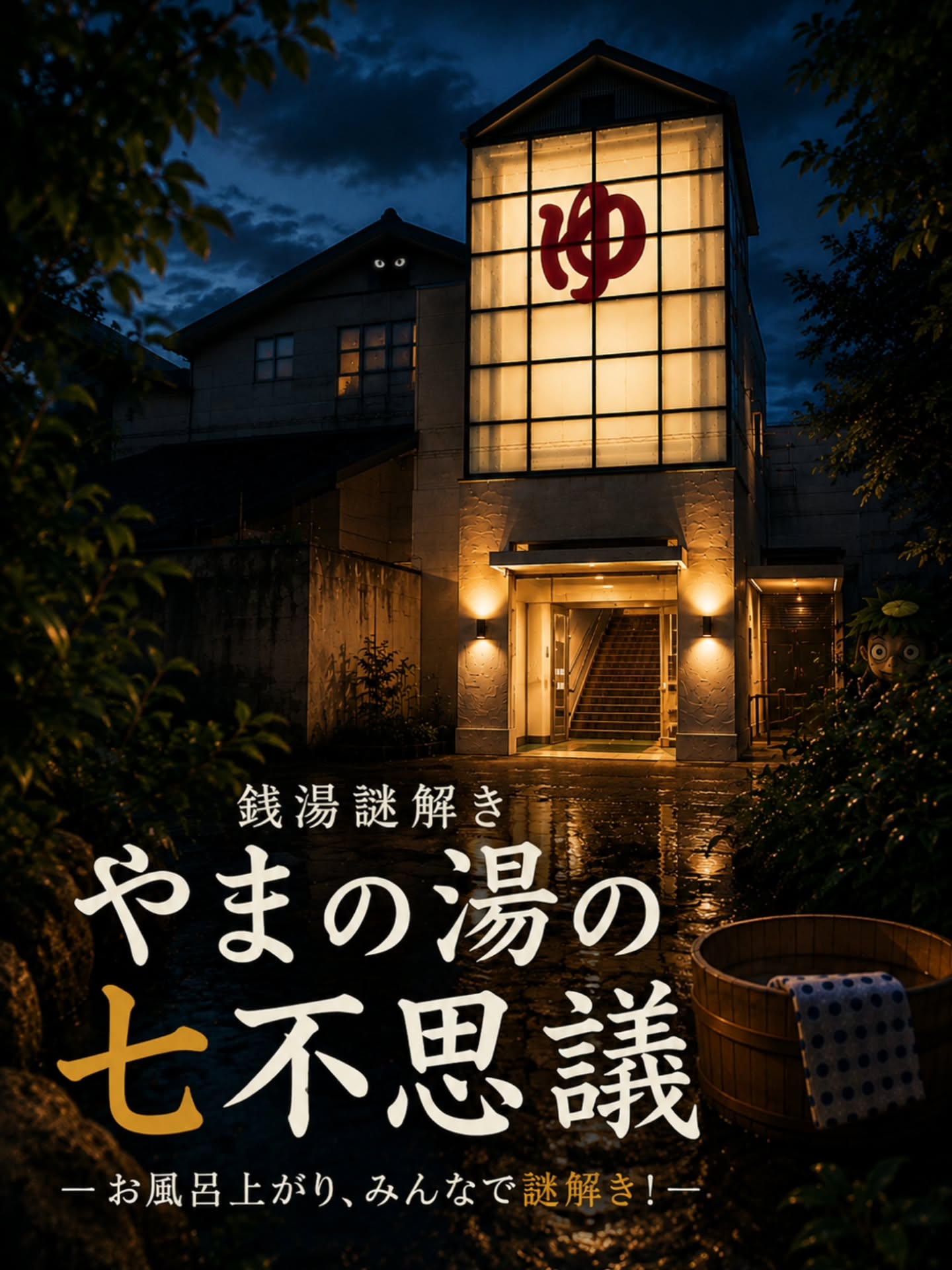 銭湯謎解き「やまの湯の七不思議」