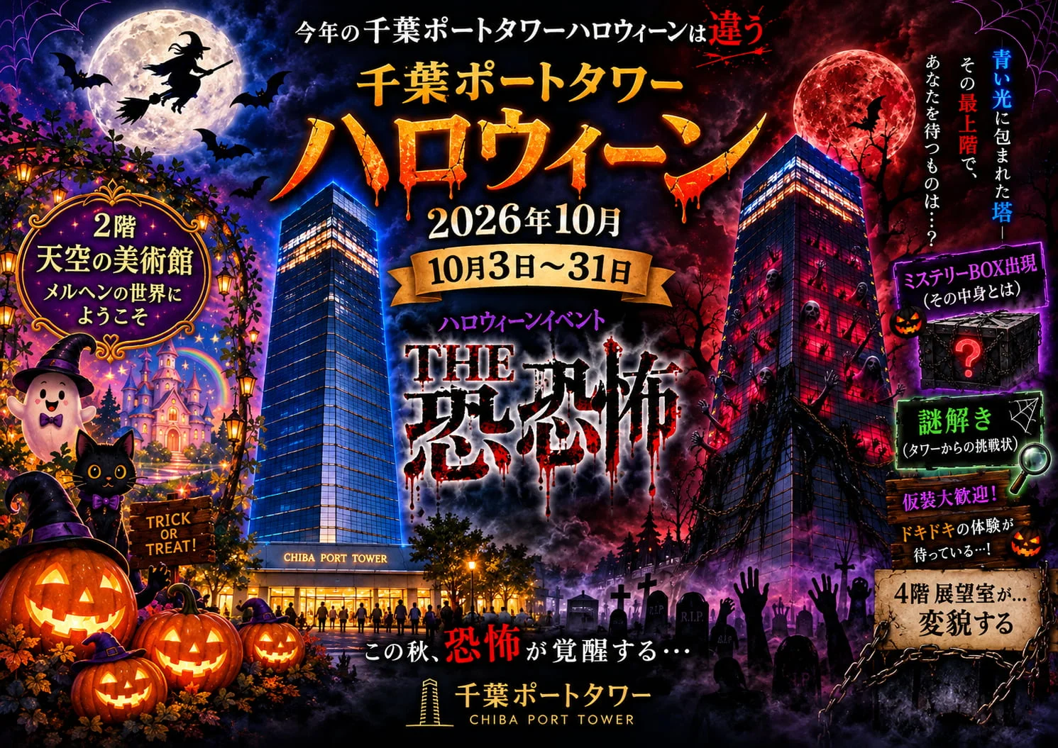 千葉ポートタワーからの挑戦状 - 千葉県の周遊型