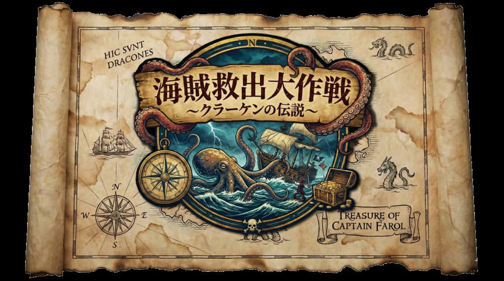 海賊救出大作戦~クラーケンの伝説~