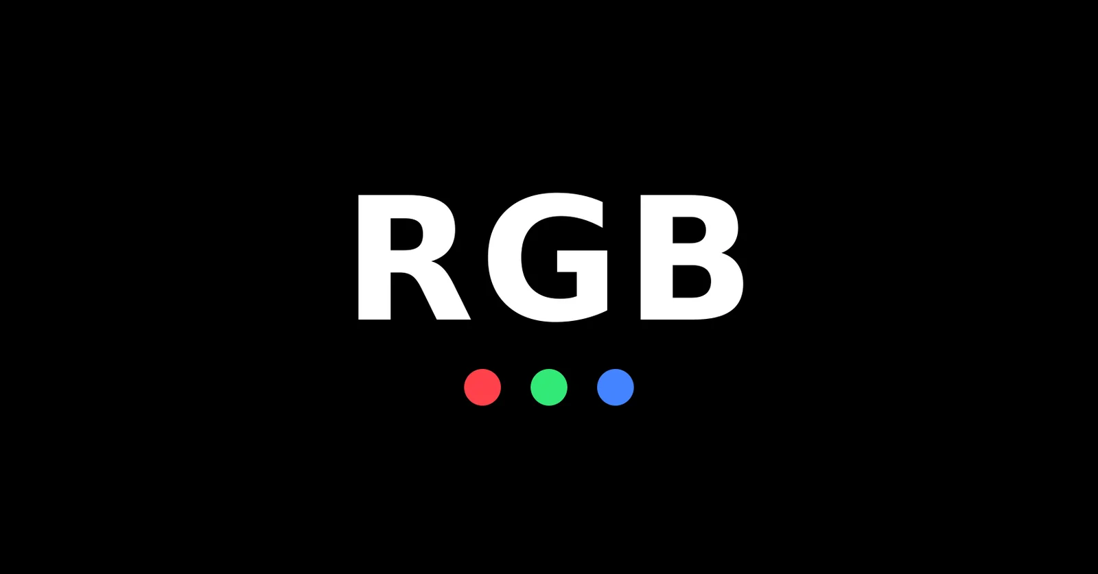 RGB