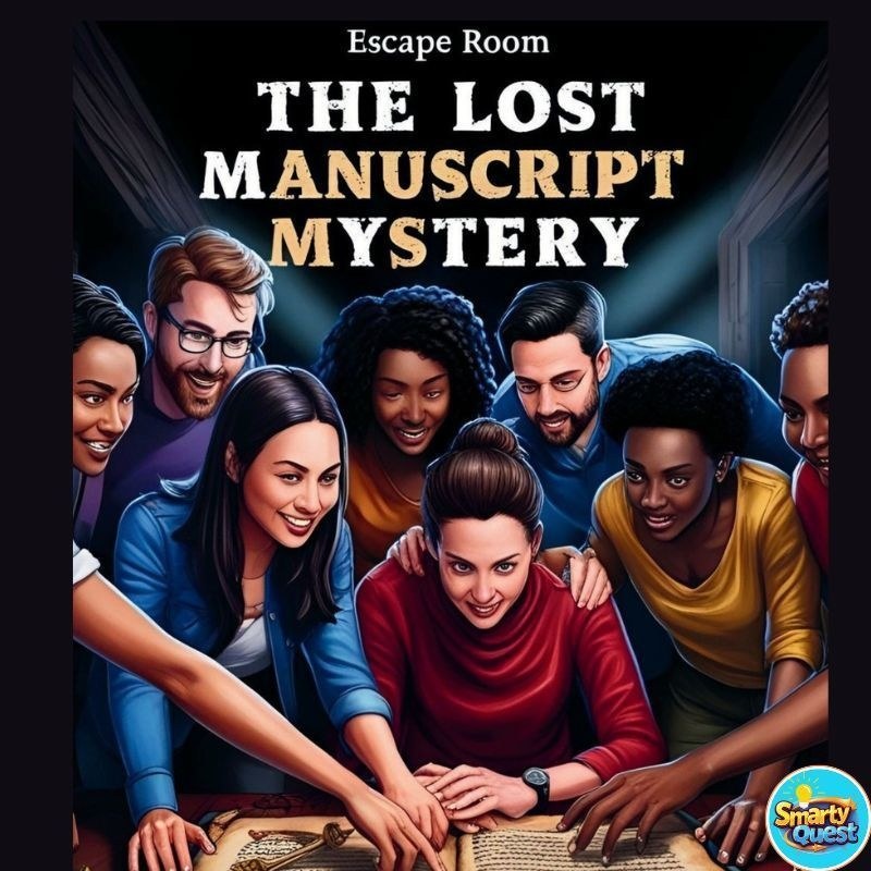 The Lost Manuscript – 英文法マスタリーエスケープルーム(中学生向け) - 持ち帰り
