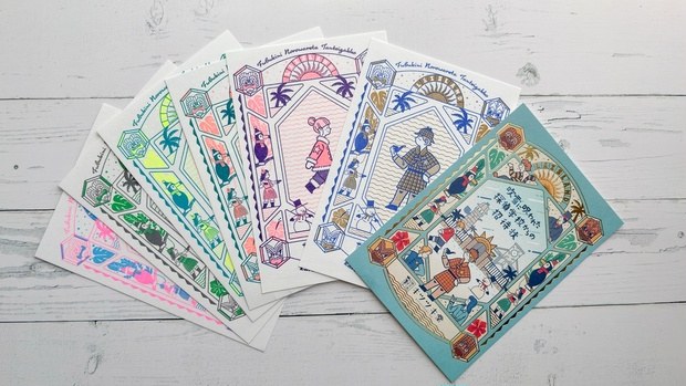 謎付きポストカード 探偵学校編