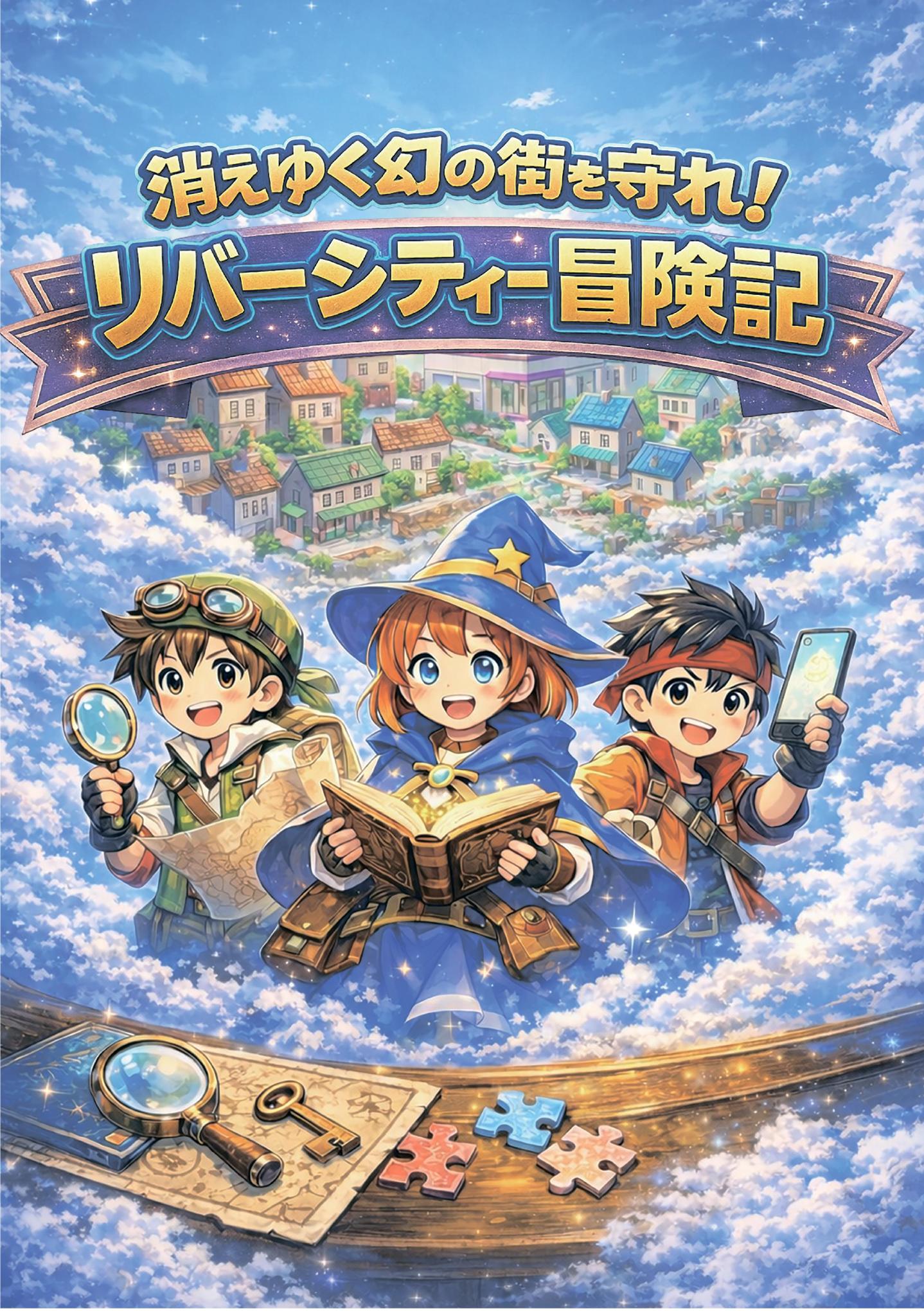 消えゆく幻の街を守れ！リバーシティー冒険記