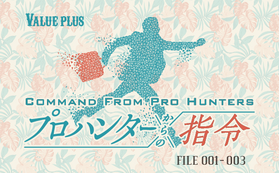 『プロハンターからの指令』FILE001～003セット（おうちで宝探しVer.）