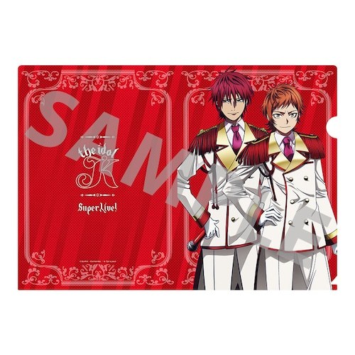 ザ・アイドルK SUPER LIVE! 謎付きクリアファイル 吠舞羅芸能事務所編