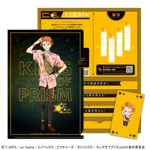 謎解きファイル「KING OF PRISM -Show the Artistic Revolution-」十王院カケル