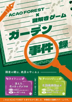 謎解きゲーム ガーデン事件録