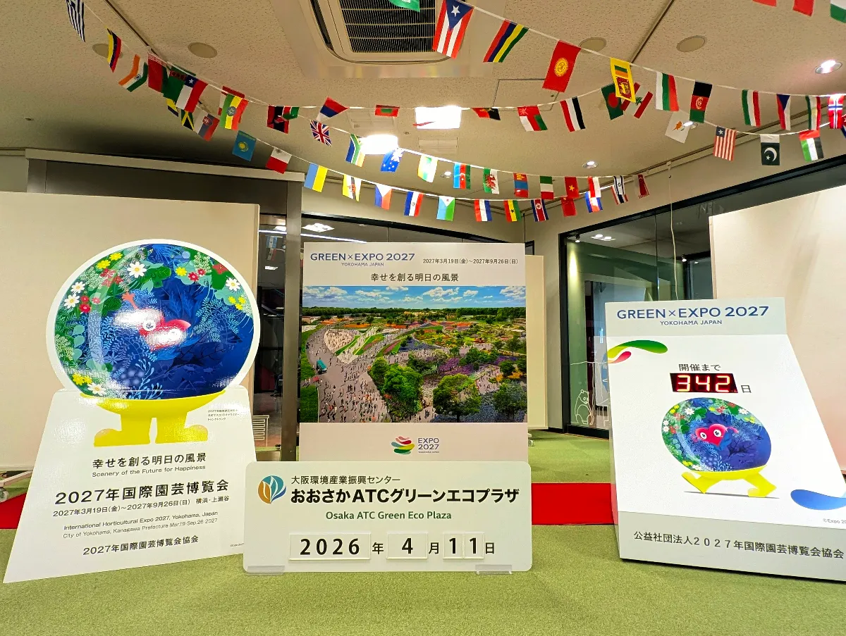 エコラと小さなみどりの光のナゾ活写真