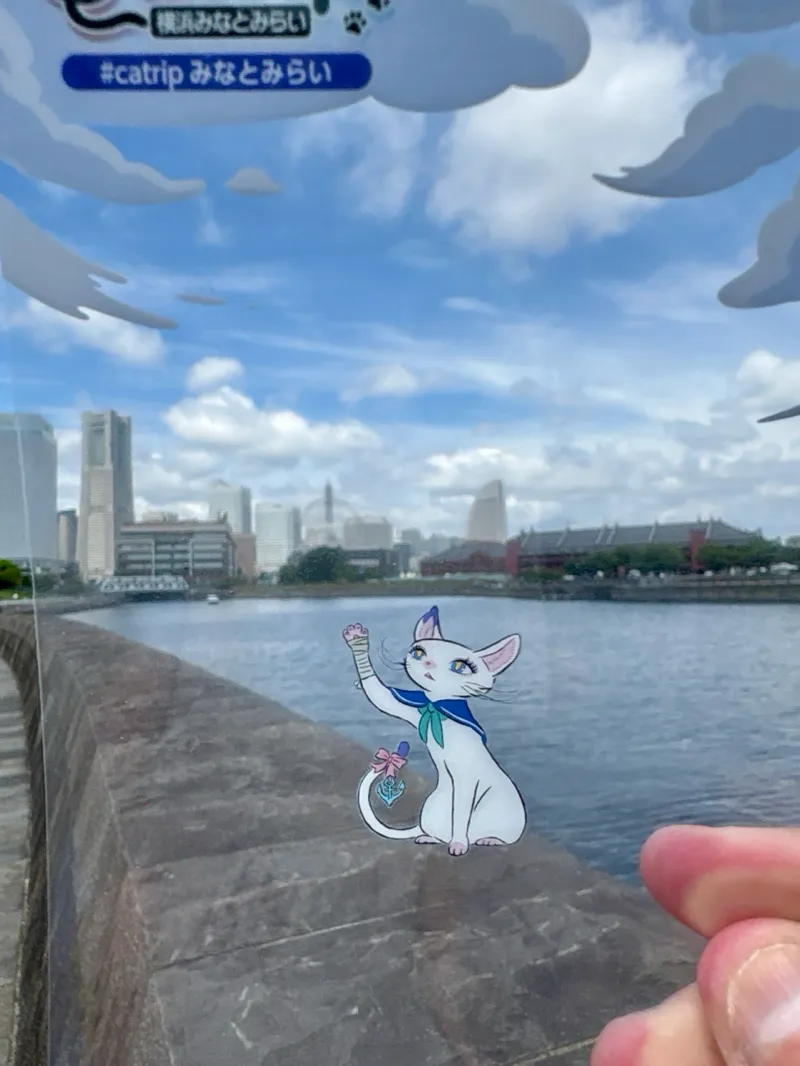まぬるねこさんが投稿した「イマーシブ ミステリーウォーク『Catrip横浜みなとみらい』～港の嘘と記憶の錨～| SQUARE ENIX」のナゾ活写真 4枚目