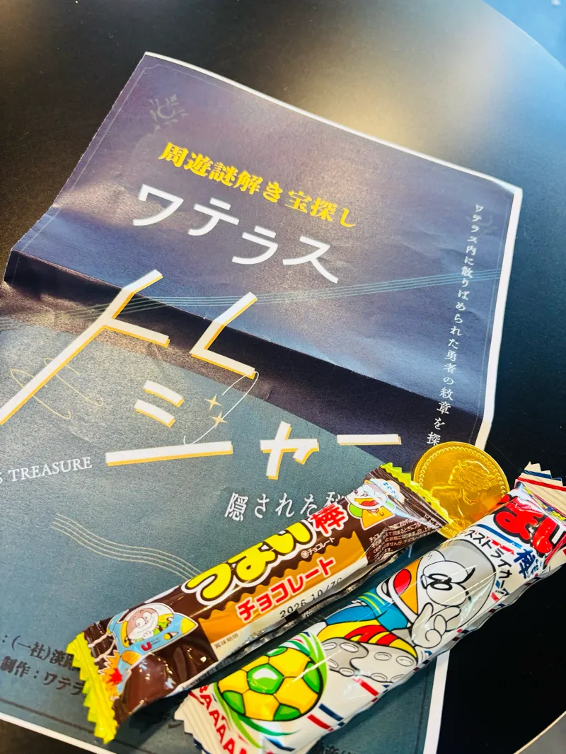 ワテラス トレジャー 隠された秘宝のナゾ活写真