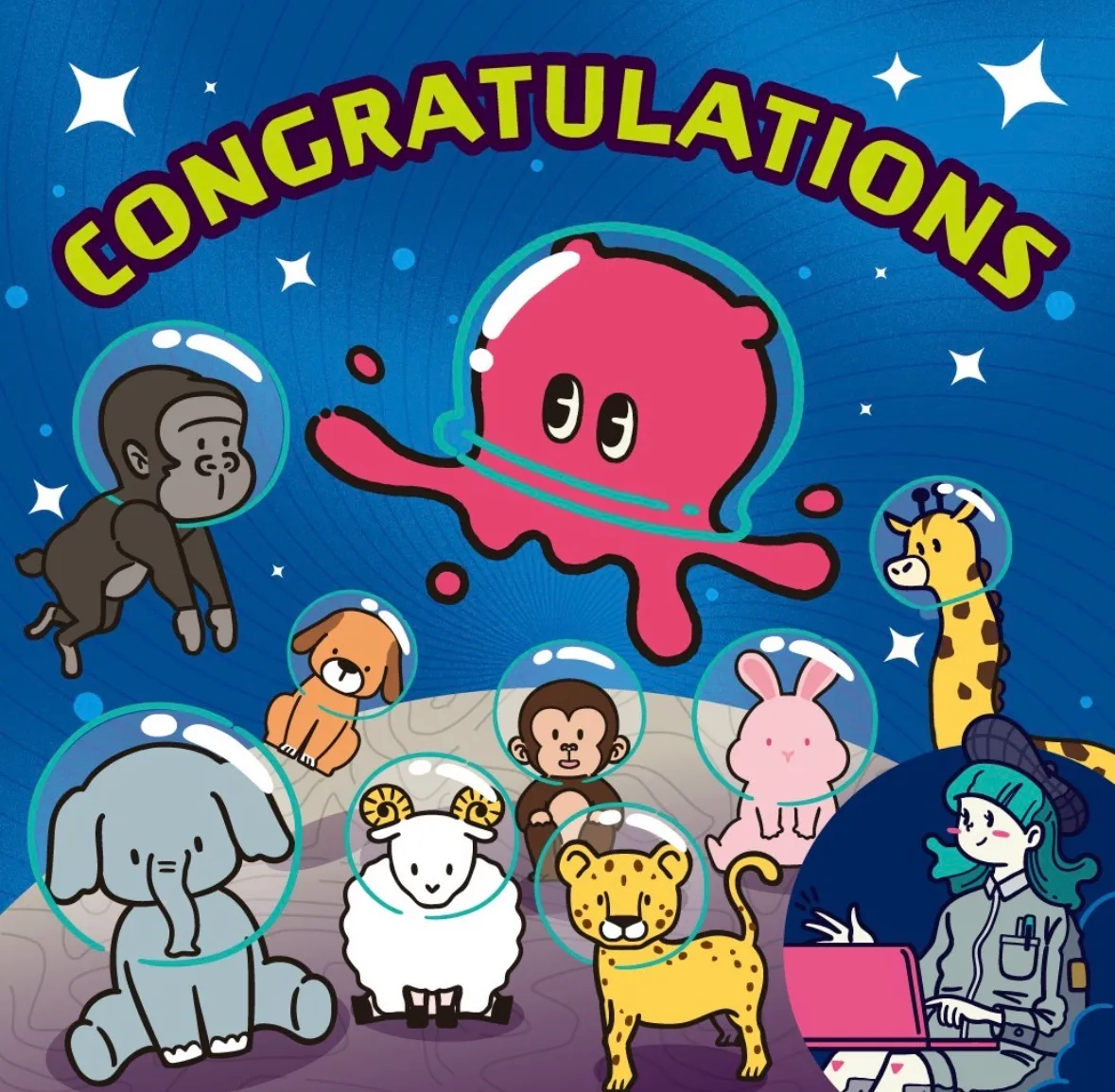 ぱたぽんさんが投稿した「すこしふしぎ通信局 #5 アニマルだらけの惑星からのSOS」のナゾ活写真 1枚目