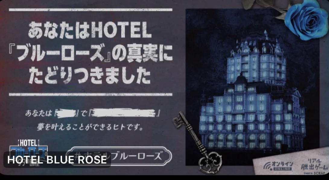 『HOTELブルーローズの99の部屋』のナゾ活写真