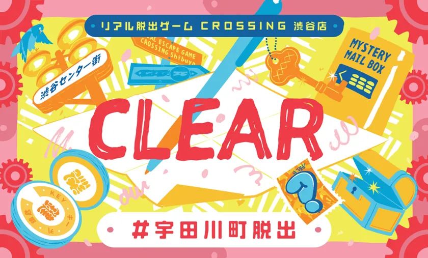宇田川町に仕掛けられた謎からの脱出のナゾ活写真