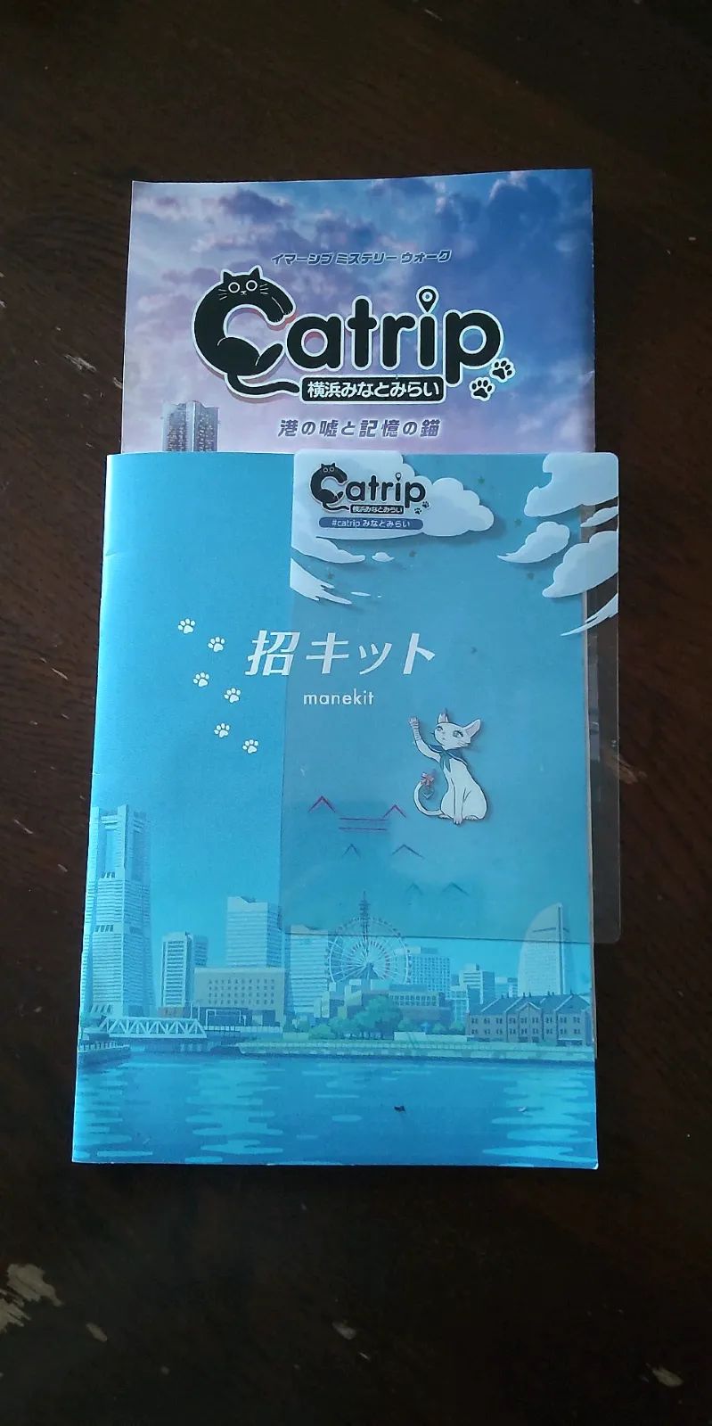 イマーシブ ミステリーウォーク『Catrip横浜みなとみらい』～港の嘘と記憶の錨～| SQUARE ENIXのナゾ活写真