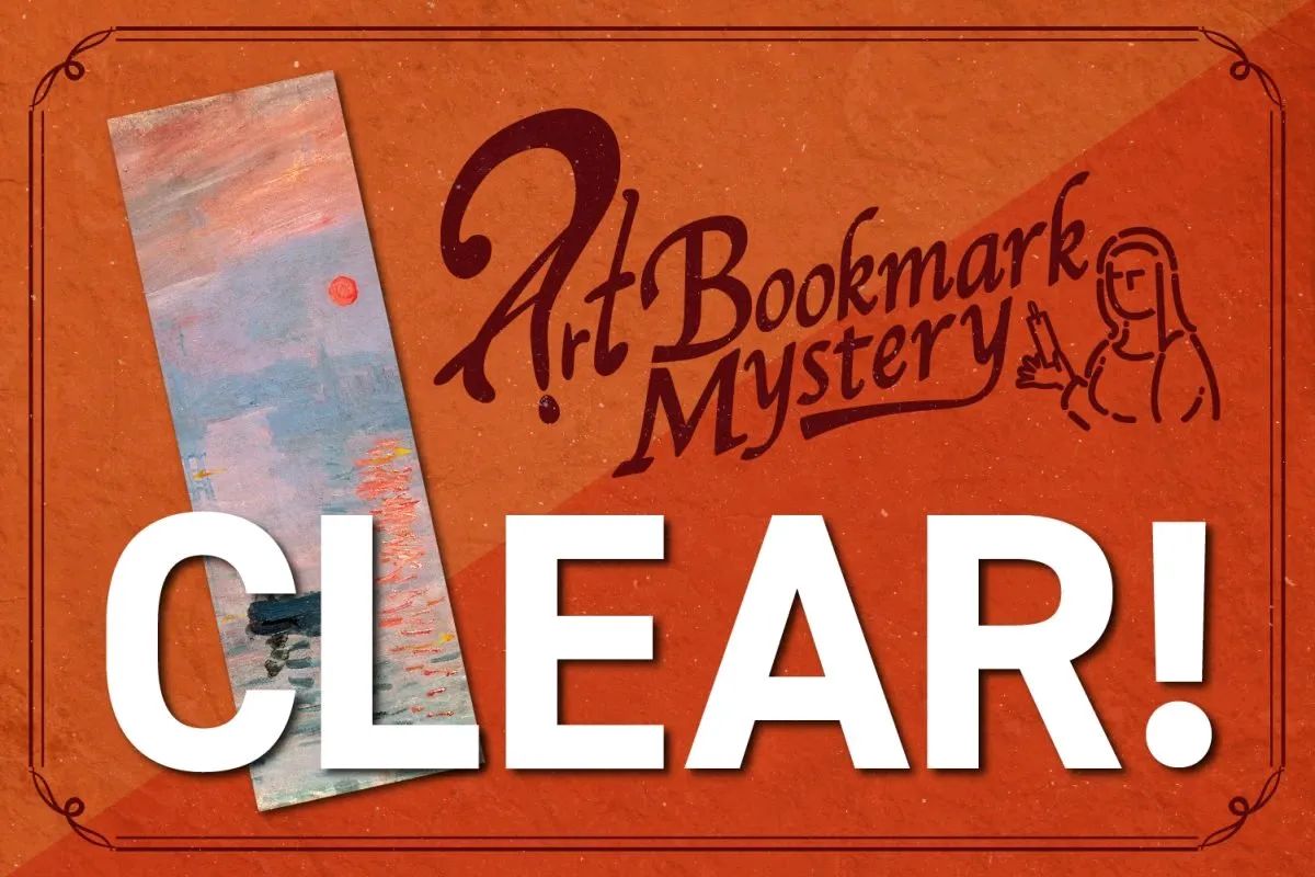 しおり謎vol.2 モネ「印象・日の出」-Art Bookmark Mystery-のナゾ活写真