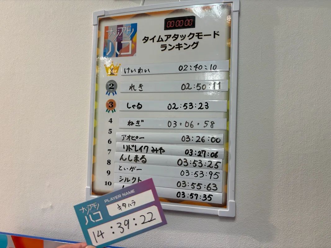 ナゾアドノハコのナゾ活写真