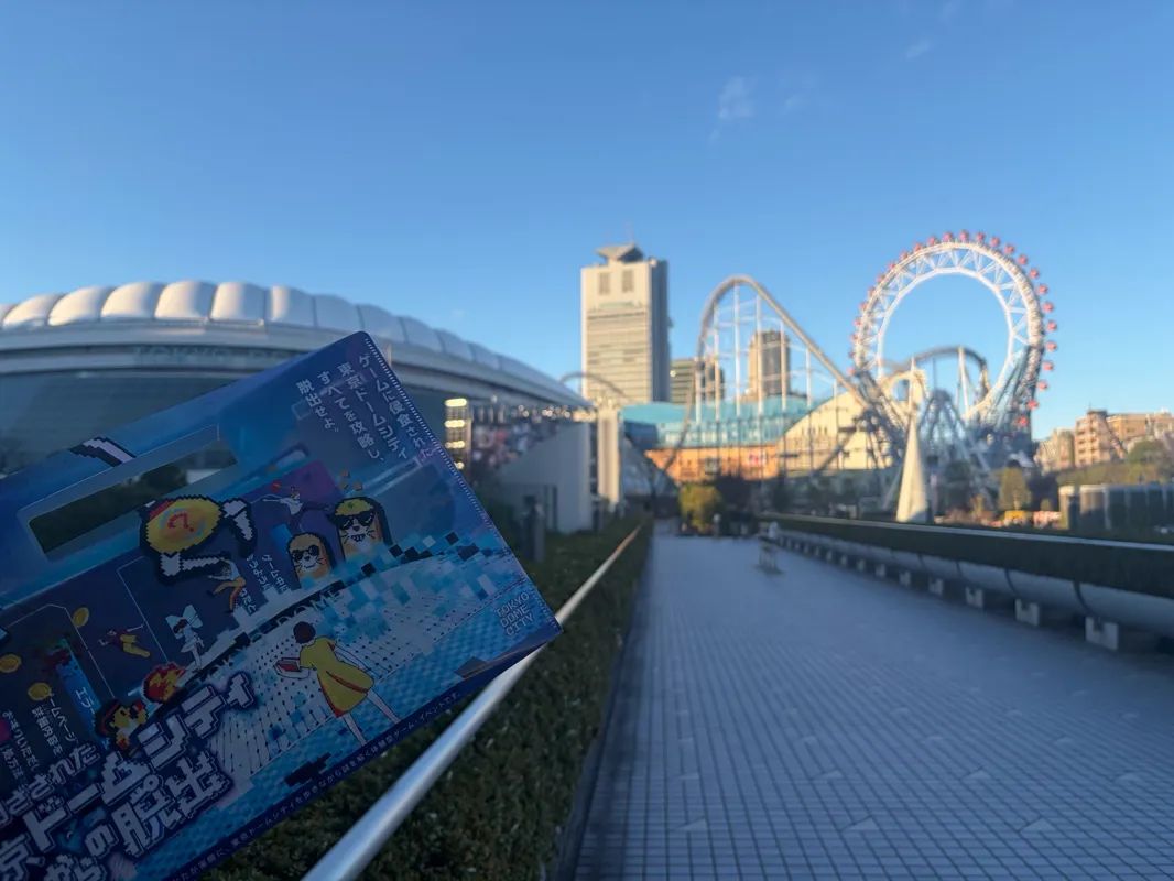 閉ざされた東京ドームシティからの脱出のナゾ活写真