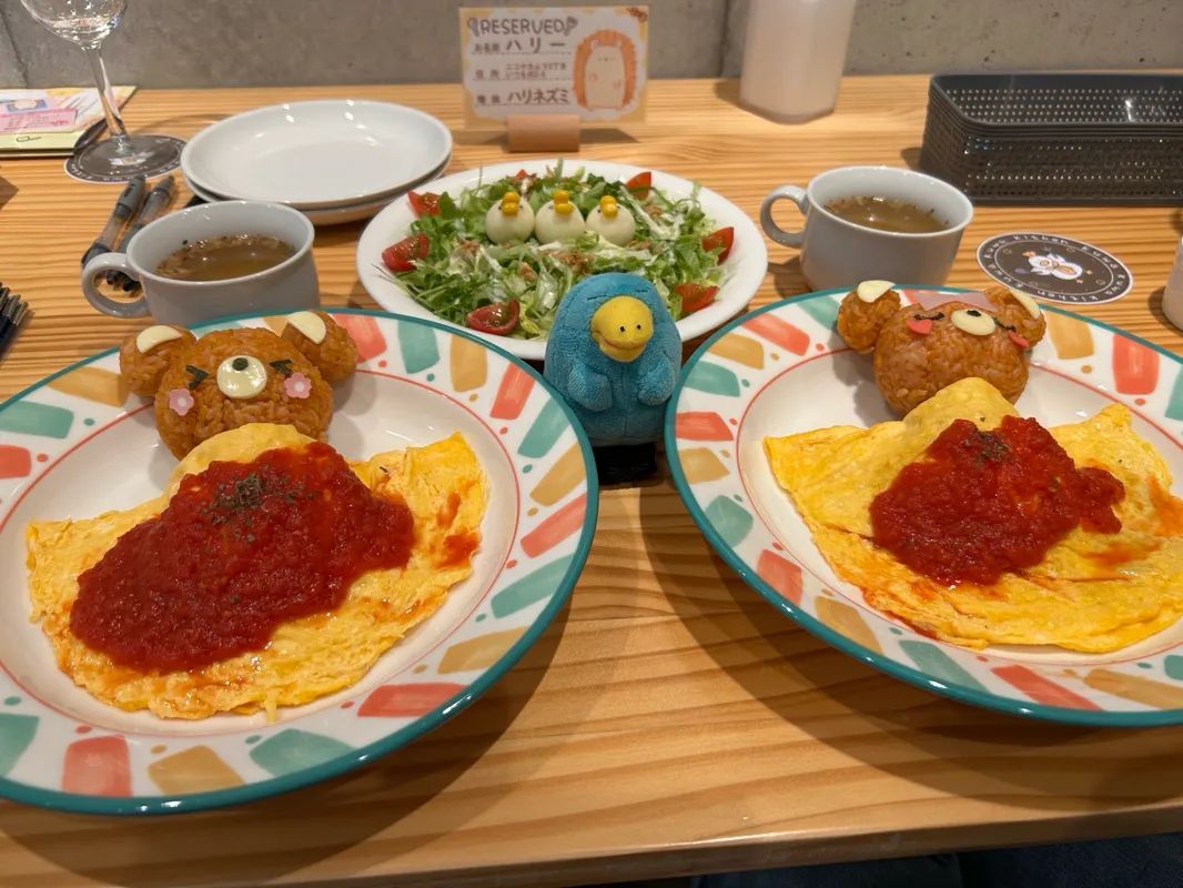 ランチ付き謎解き『オムライスぐまと迷子のピヨズ』のナゾ活写真