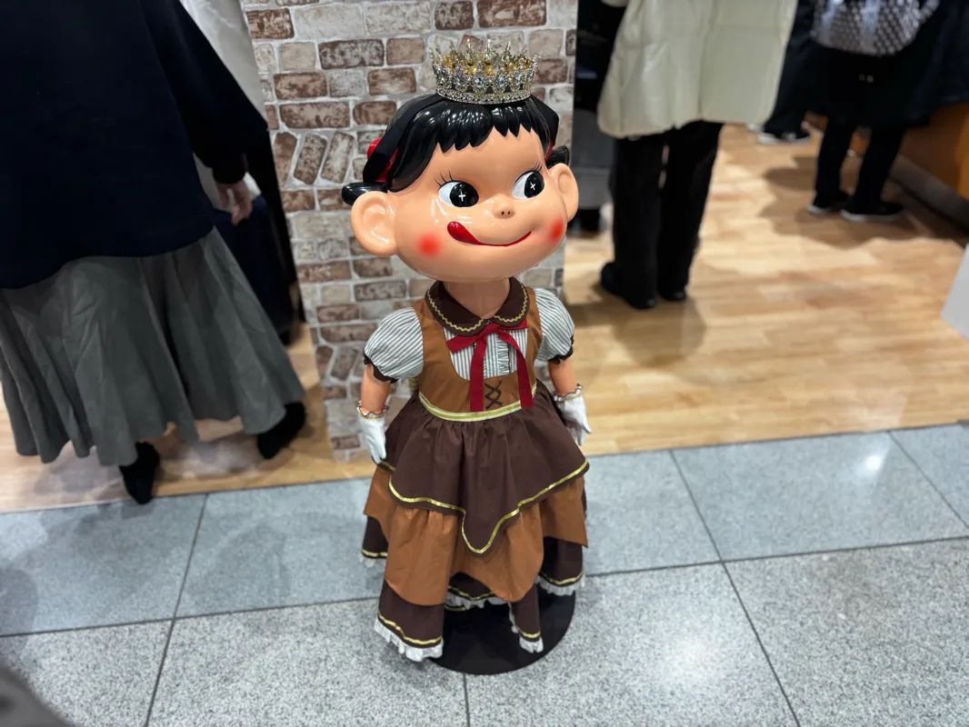 ペコちゃん姫からの挑戦状「チョコっと謎解きコーナー」のナゾ活写真