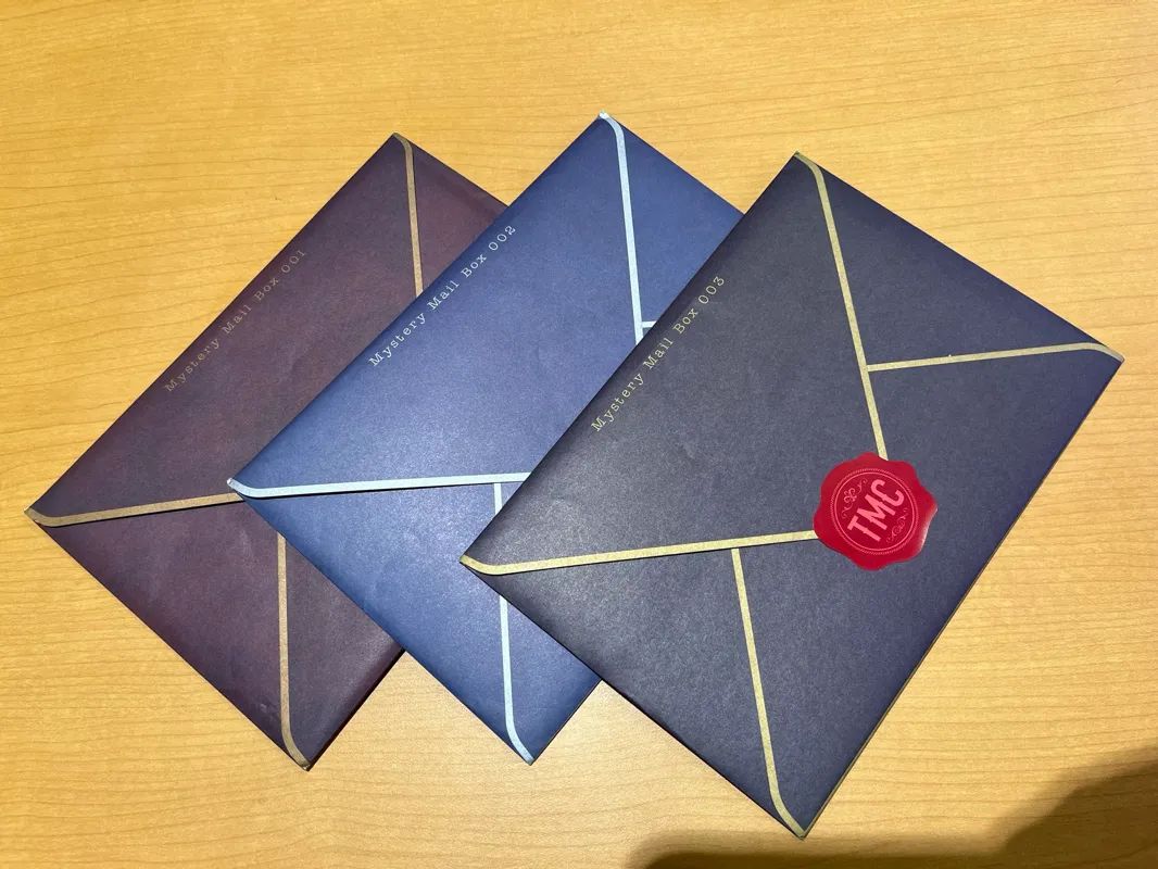 MYSTERY MAIL BOX『Mystery Manからの招待状』のナゾ活写真