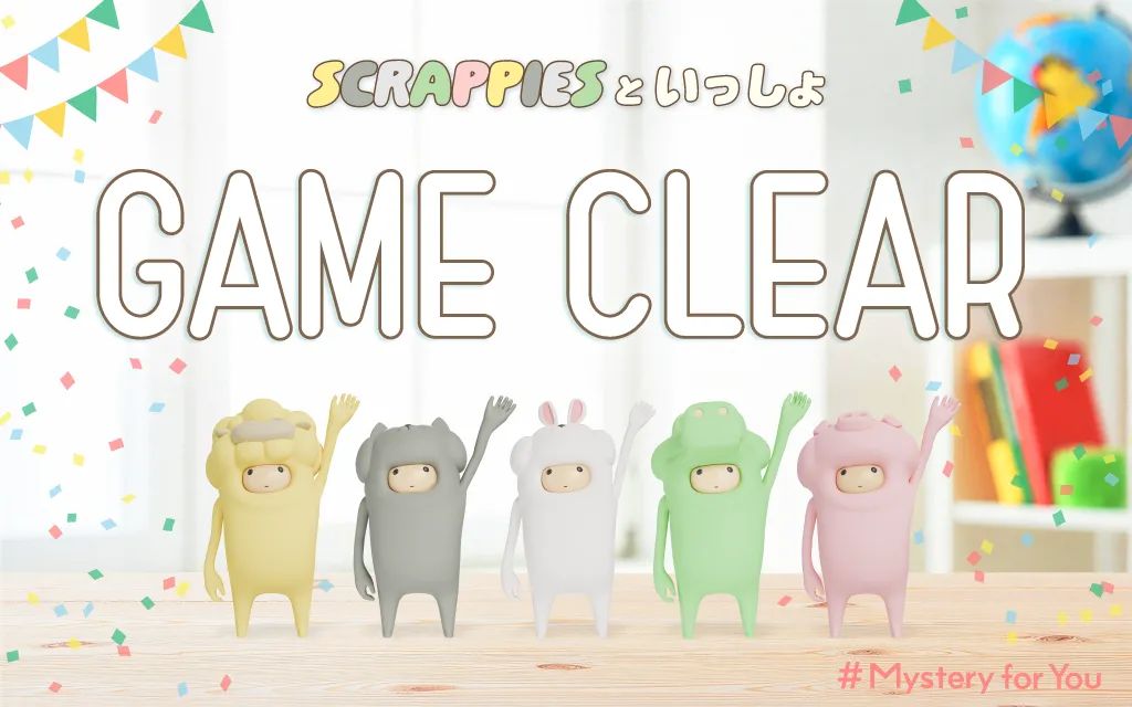【Mystery for You】月の謎『SCRAPPIESといっしょ』のナゾ活写真