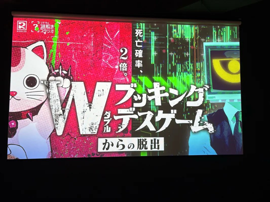 ダブルブッキングデスゲームからの脱出のナゾ活写真