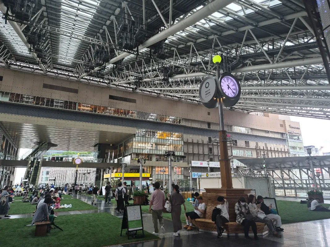 大阪ステーションシティ×ドラマチック謎解きゲーム「交差する街の物語(ミステリー)」のナゾ活写真
