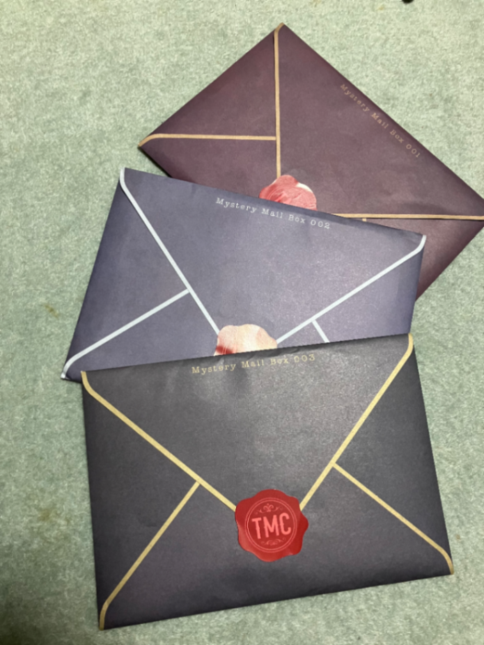 MYSTERY MAIL BOX『Mystery Manからの招待状』のナゾ活写真
