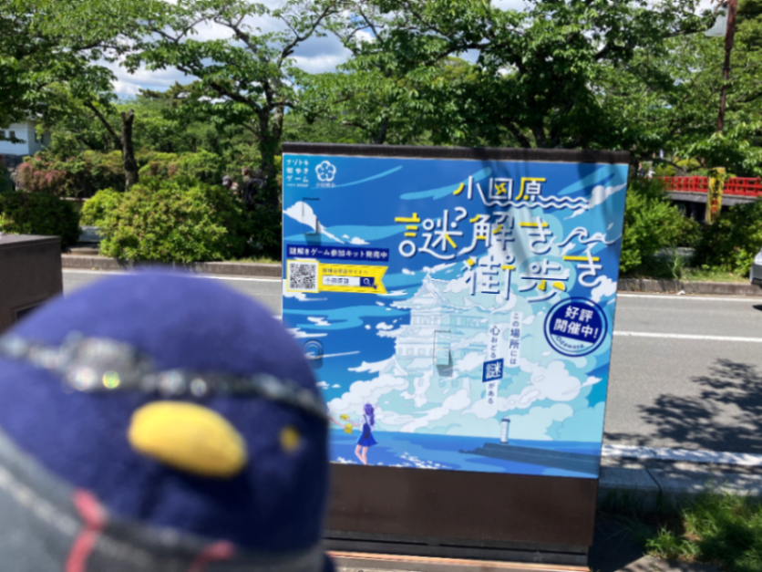 小田原謎解き街歩きのナゾ活写真