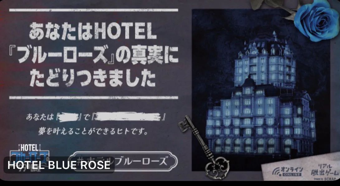 『HOTELブルーローズの99の部屋』のナゾ活写真
