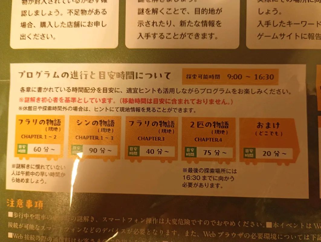２つの世界と２匹の物語のナゾ活写真